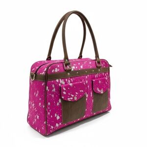 Leather Weekender 2 Way Duffle Bag